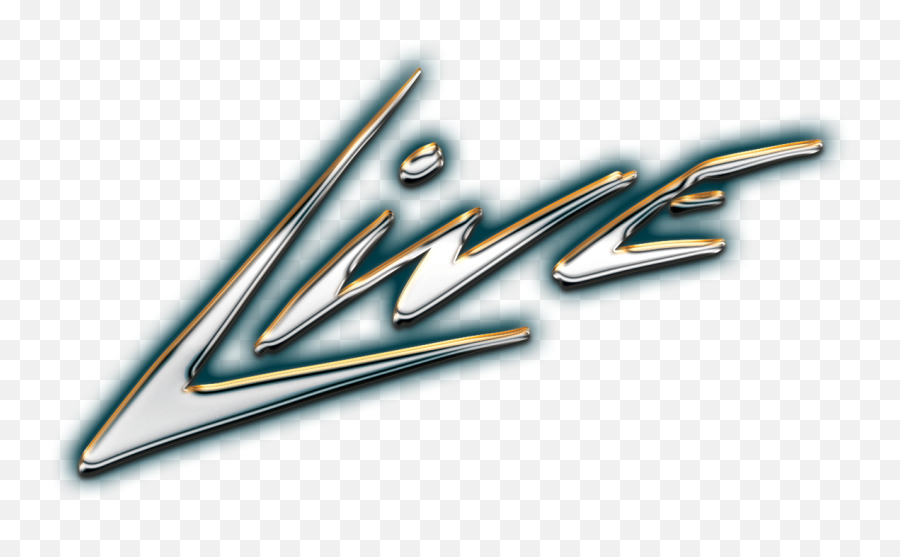 Live - Logo Chrome U2013 Radio Stad Den Haag Performing Live Logo Png,Live Logo Png