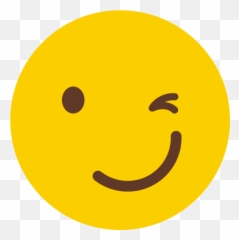 Smiley Face Emoji Emoticon Symbol Vinyl Cell Phone - Blink png