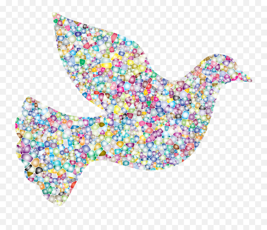 Party Supplysprinklespigeons And Doves Png Clipart - Peace The Dove Colorgul,Doves Png