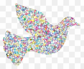 Party Supplysprinklespigeons And Doves Png Clipart - Peace The Colorgul