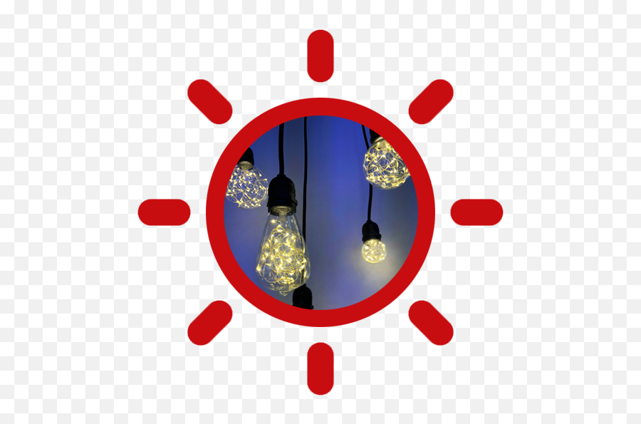 Wedding Lighting - Lewes Lighting Weather Symbol Transparent Sunny Png,Twinkle Lights Png