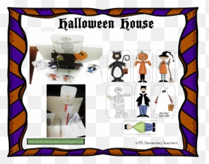 Halloween House Png - I Made A Haunted House I Glued It Onto Art,Haunted House Png