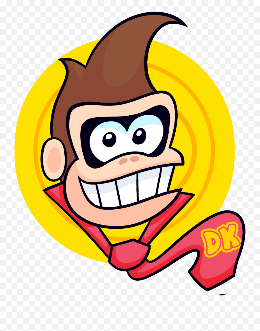 Snes Icon 5 Donkey Kong Country By Astroboto - Fictional Character Png,Donkey Kong Png