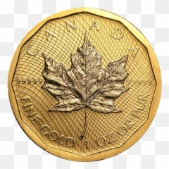 Any Year 1oz Canadian Gold Maple Leaf - 99999 png