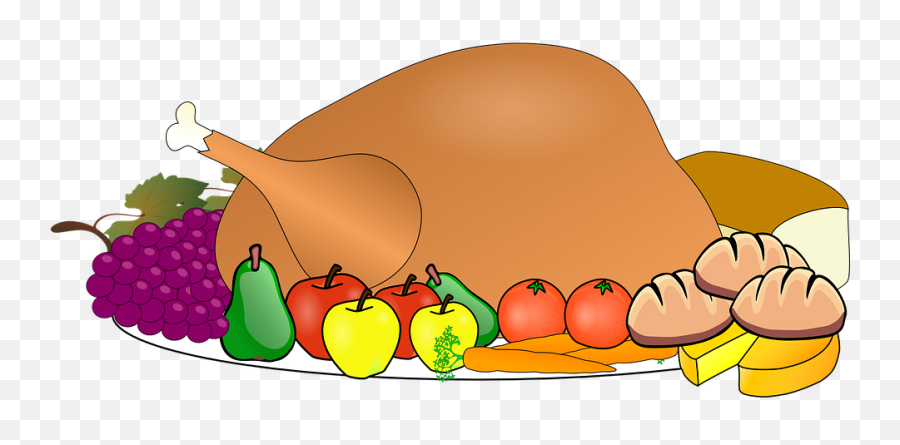 Feast Png Free Download - Thanksgiving Clip Art Free,Cartoon Food Png