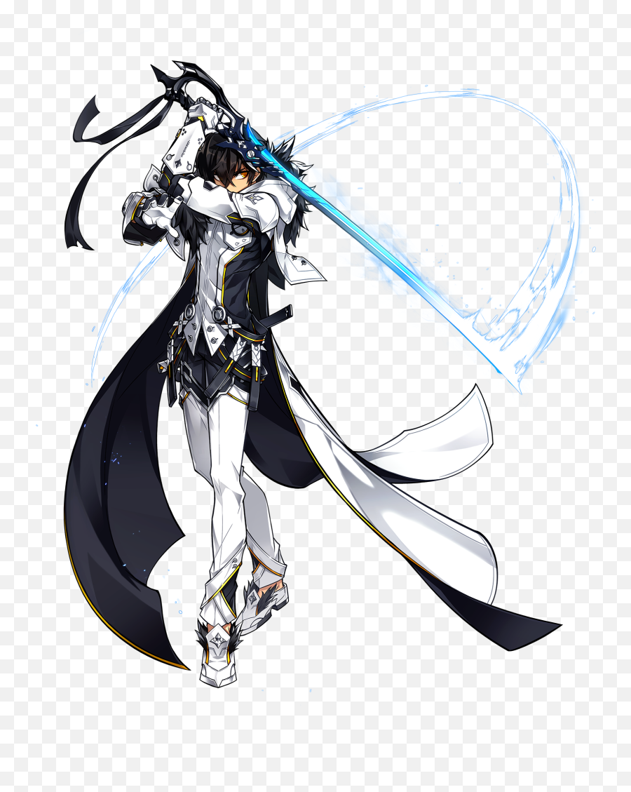 Transparent Background - Zerochan Anime Image Board Elsword Raven Furious Blade Png,Raven Transparent Background