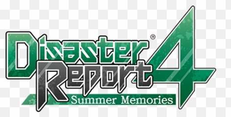Summer Memories - Disaster Report 4 Title Png,Playstation 4 Logo