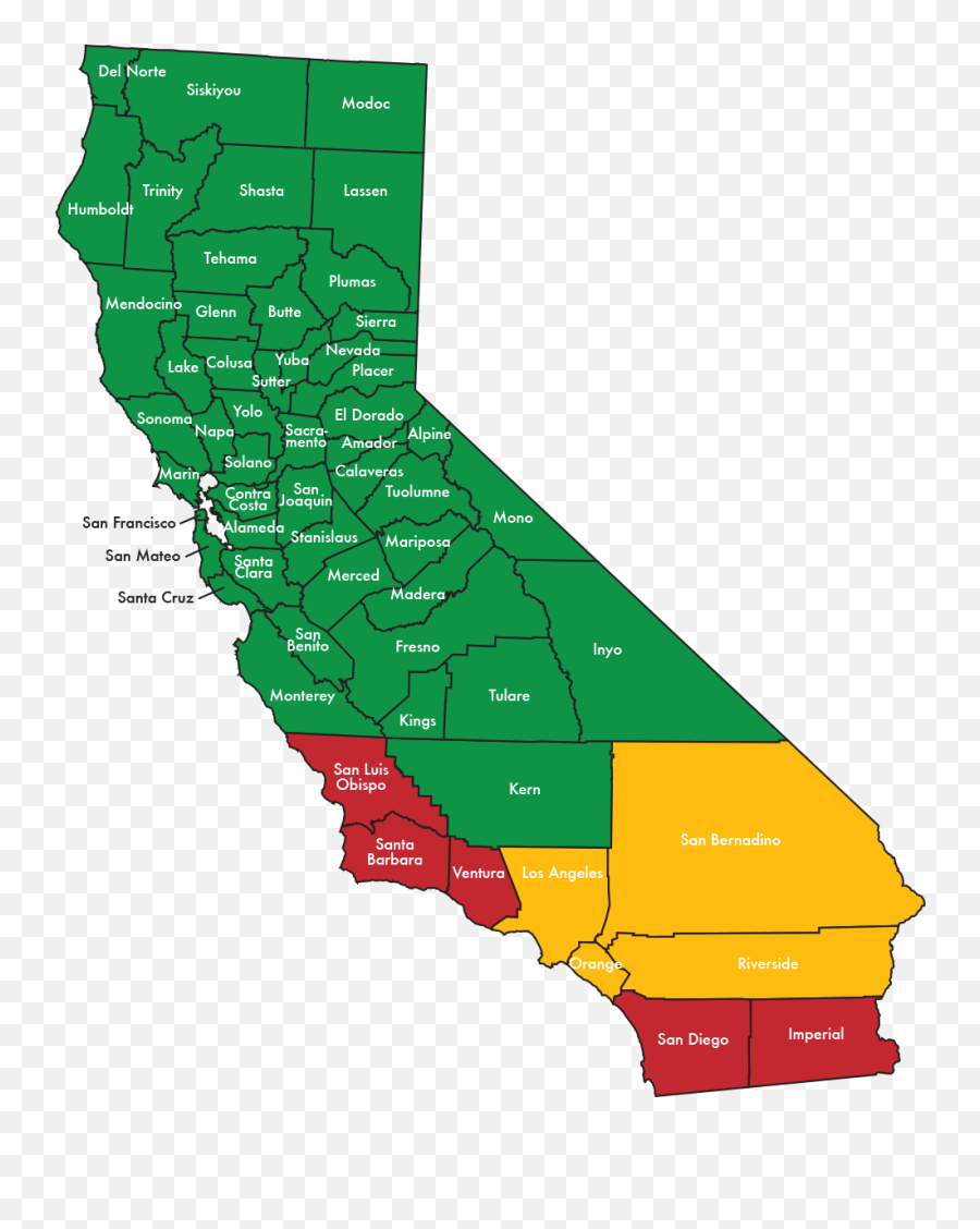 California Childhelp Chapters - Vertical Png,California Map Png