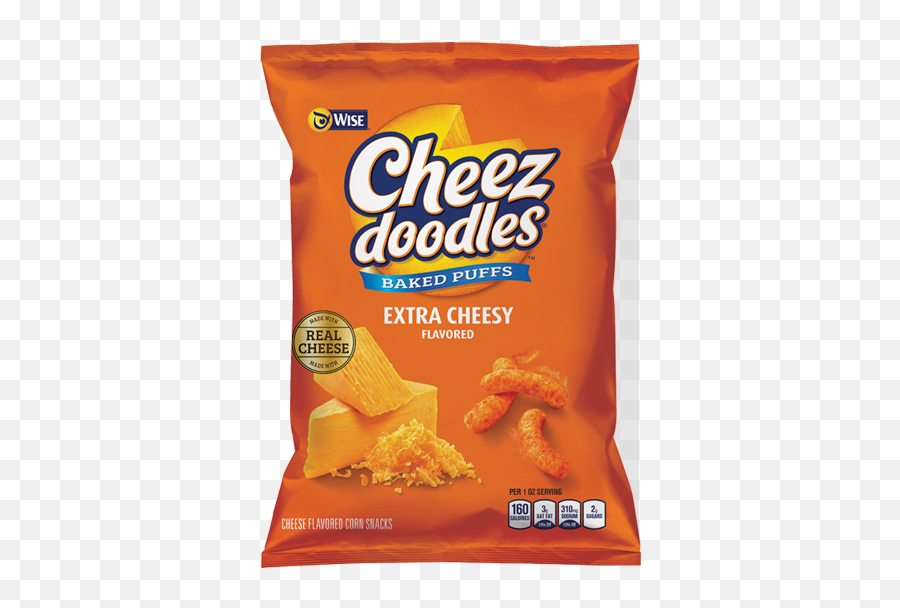 Extra Cheesy - Wise Snacks Cheez Doodles Extra Cheesy Png,Cheez It Png