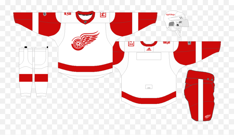 Download Picture - Detroit Red Wings Png Image With No Detroit Red Wings Jersey Template,Detroit Red Wings Logo Png