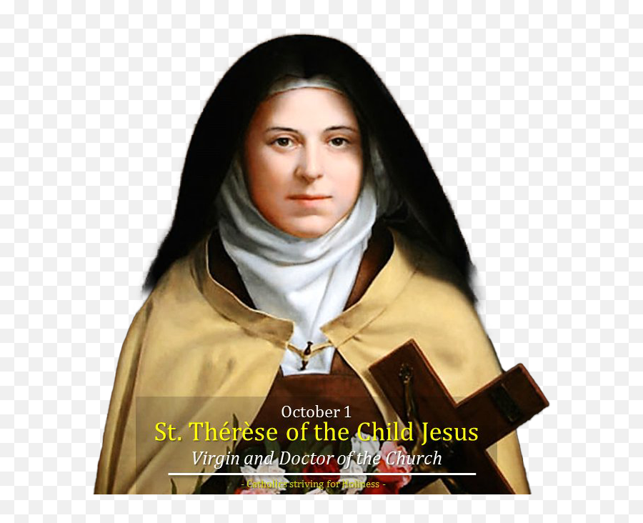 Sttherese Of The Child Jesus Png Free Download Mart - Saint Thérèse Of The Child Jesus Virgin,Baby Jesus Png