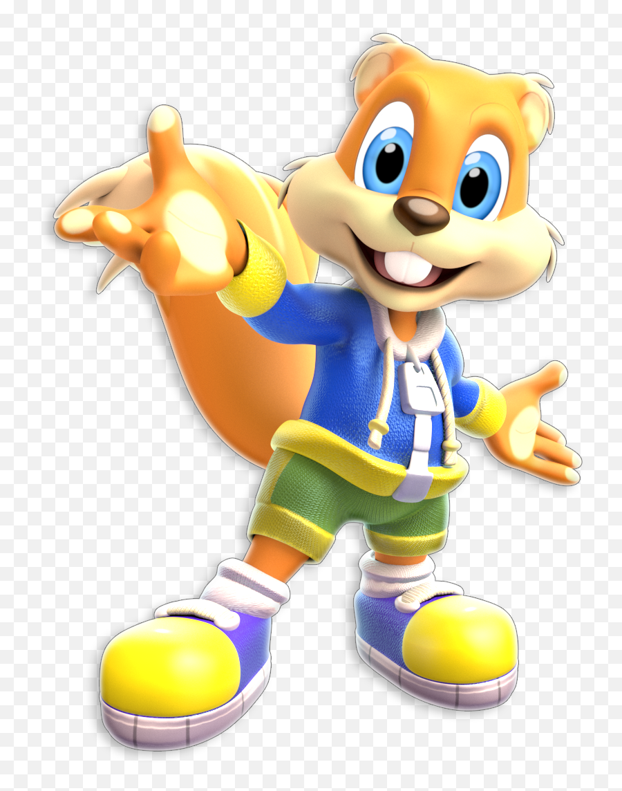 Jc Thornton - Conker The Squirrel 2020 Png,Conker's Bad Fur Day Logo