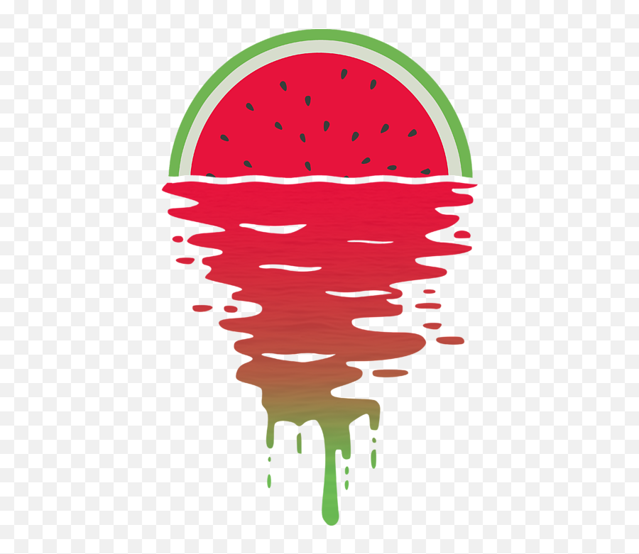 Dripping Watermelon Sunset Kids T - Shirt Cool Music T Shirts Uk Png,Sunset Transparent