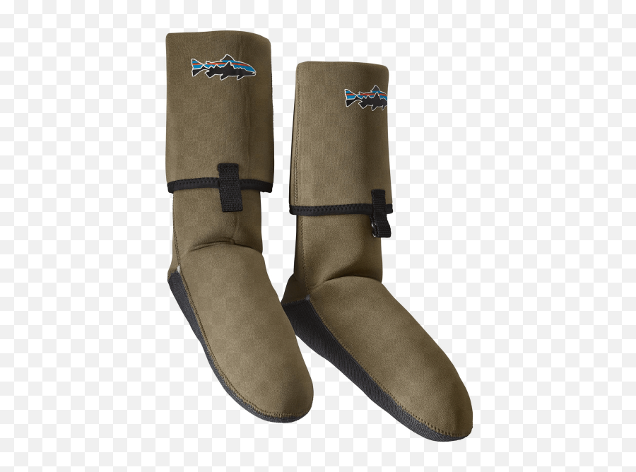 Patagonia Neoprene Socks With Gravel Guard - Neoprene Socks Wading Png,Patagonia Fish Logo