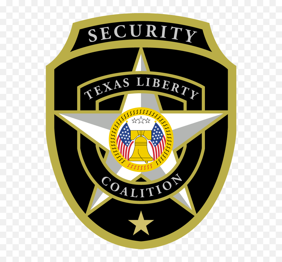 Armed Security Officers - Texas Liberty Coalition Solid Png,Security Badge Png