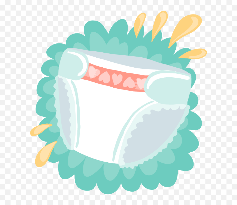 Baby Diaper Png Clipart - Diaper Clipart Png,Diaper Png