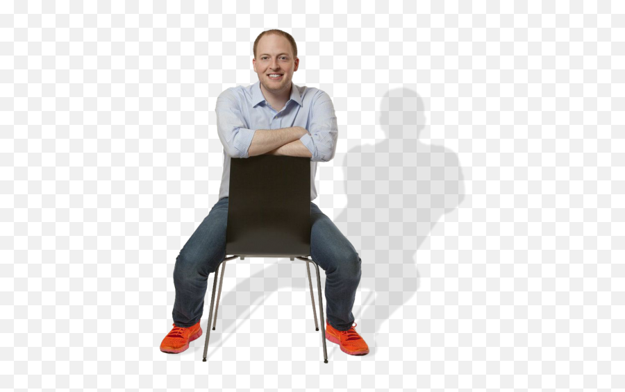 Man Sitting Chair Png Transparent - Man Straddling A Chair,Man Sitting Png