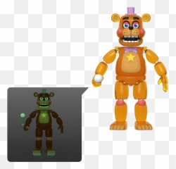 Action Nights - Rockstar Freddy Action Figure Png,Freddy Fazbear's Pizza Logo