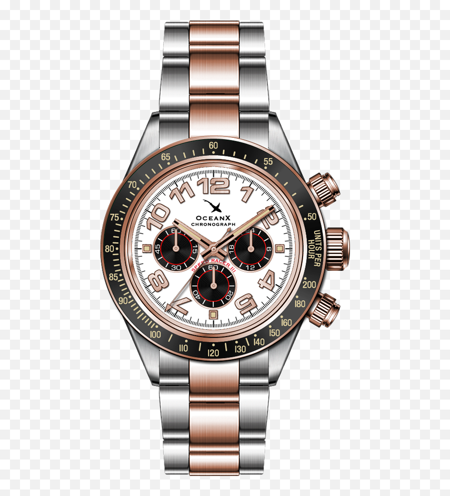 Oceanx Speed Racer Iii Chronograph - Ocean X Sharkmaster 600 Png,Speed Racer Png