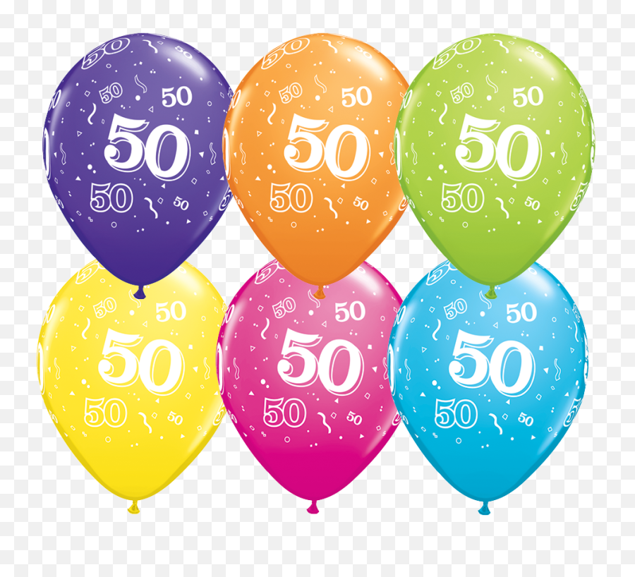 60th Birthday Latex Balloons - 90th Birthday Balloons 21st Birthday Latex Balloons Png,Balloons Transparent