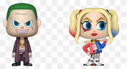 Funko Vynl Suicide Squad - 2PK The Joker u0026 Harley Quinn Figuras De png