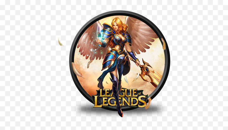 Kayle Battleborn Chinese Artwork Icon League Of Legends - League Of Legends Kayle Icon Png,Syndra Icon