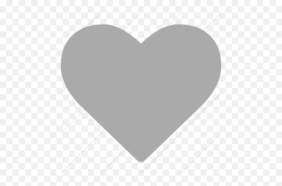 Iconsetc Simple Gray Bootstrap Font - Grey Heart Png,Font Awesome Heart Icon