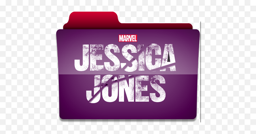 Folder Icon - Jessica Jones Logo With Purple Man Touch A Marvel Series Folder Icon Png,Daredevil Icon