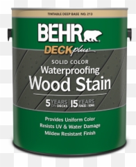 Solid Color Waterproofing Wood Stain Behr Deckplus - Deck Colors png
