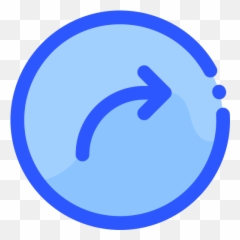 Curved Arrow - Free arrows icons Dot png