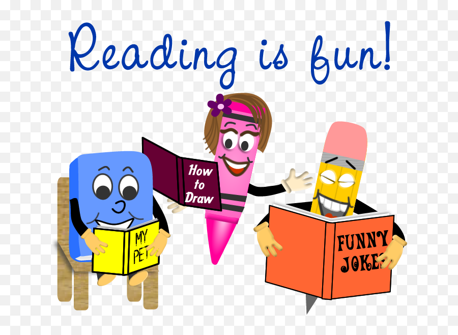 Buddy Cathy And Pete Promote Reading Is Fun - Reading Is Free Clipart Reading Is Fun Png,Buddy Icon Funny
