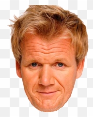 Gordon Ramsay - Gordon Ramsay Face Mask Png,Gordon Ramsay Png