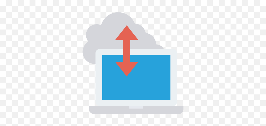 Data Transfer Icon From Hosting Pack Style - Flat Download Vertical Png,Hosting Icon