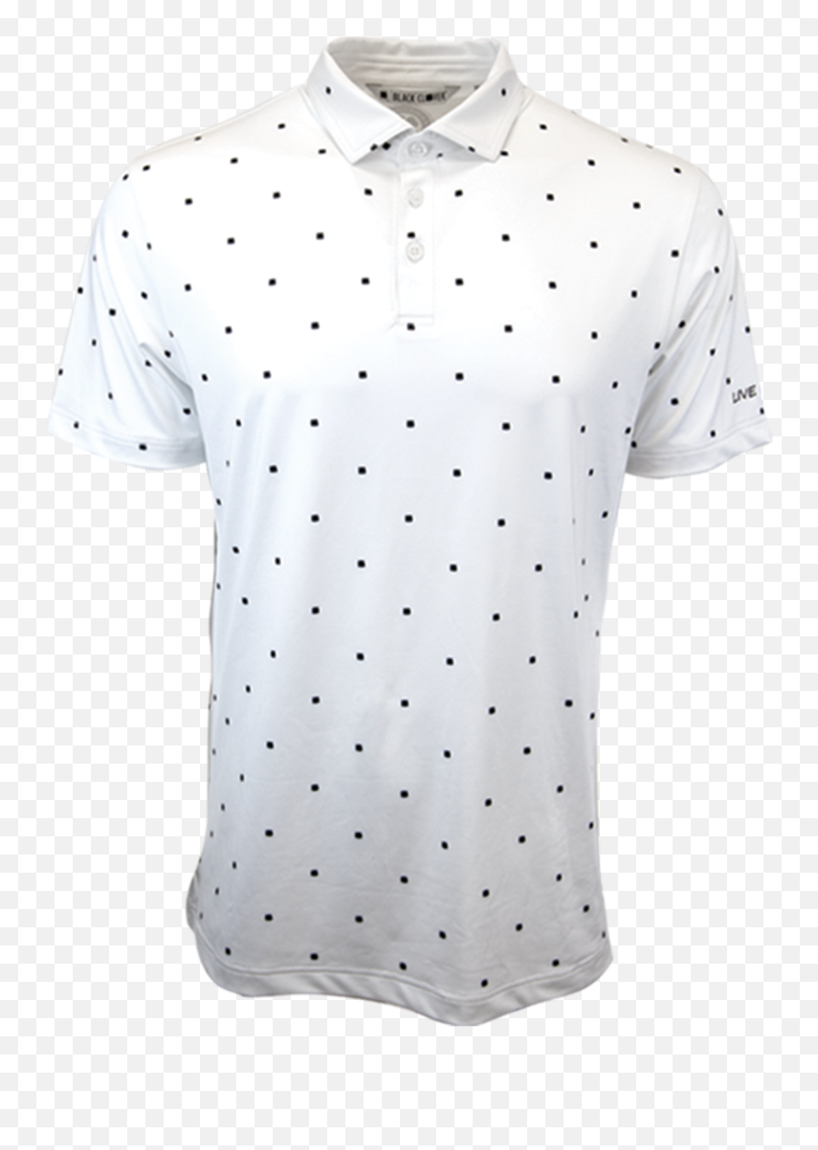 Cloverfield Print Polo - Mens Black Clover Golf Shirt Png,Black Clover Icon