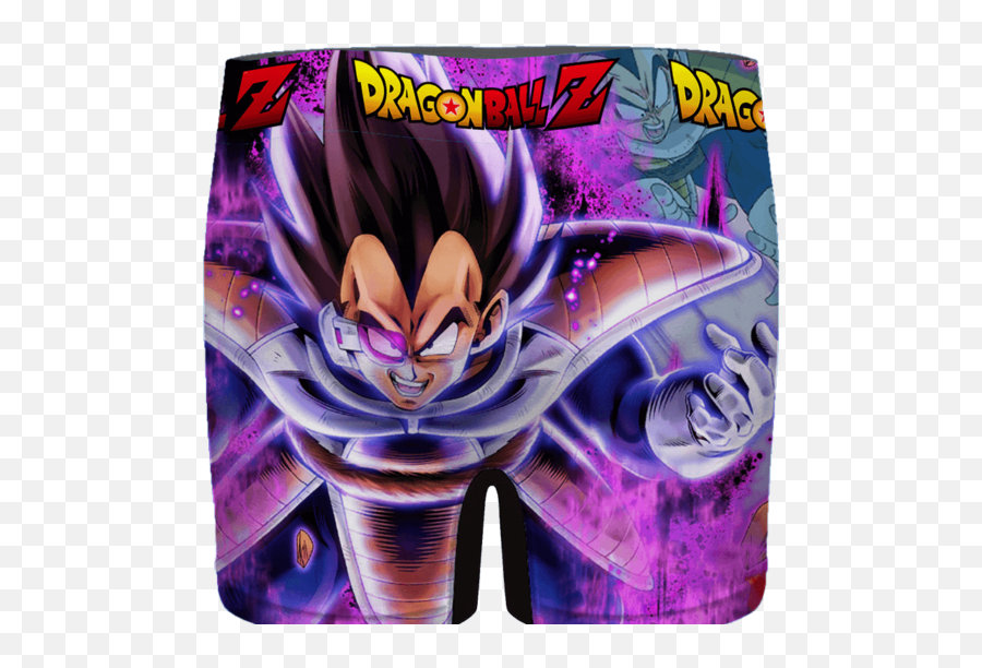 Dragon Ball Vegeta Base Form Purple Awesome Menu0027s Brief - Fictional Character Png,Goku Black Icon