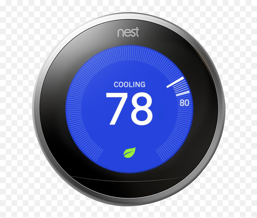 Google Nest Thermostats - 80 Degree Thermostat Png,Speedfan Rainmeter Icon