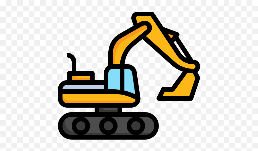 Digger - Free Transportation Icons Vertical Png,Digger Icon