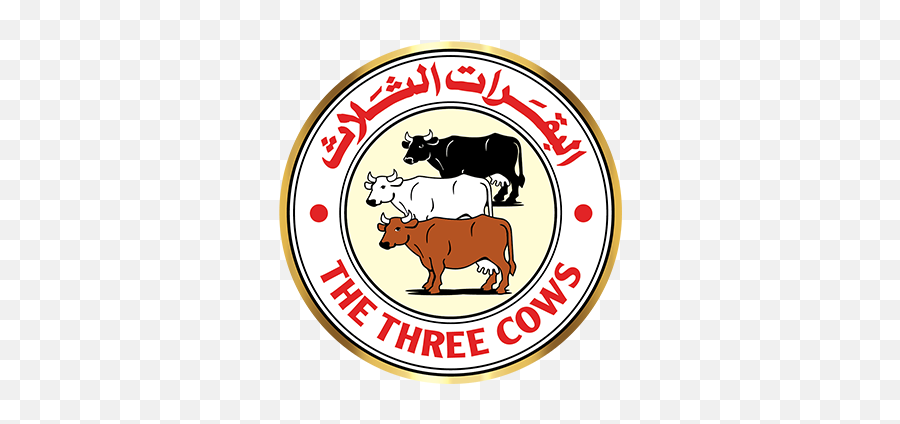 The Three Cows Al Bakarat Thalath Arla Foods - Les Baux De Provence Png,Cow Logo