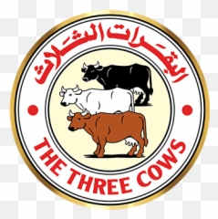 The Three Cows Al Bakarat Thalath Arla Foods - Les Baux De Provence Png,Cow Logo