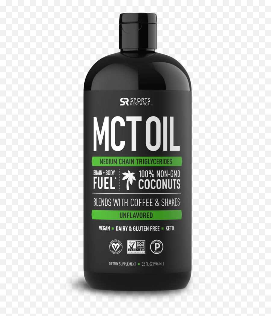 Mct Oil - Sports Research Mct Oil Png,Oil Png