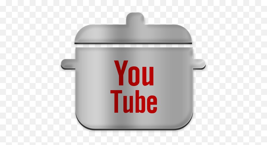 Youtube Cooking Pot Icon Png Clipart Image Iconbugcom - Lid,Youtube Icons Png