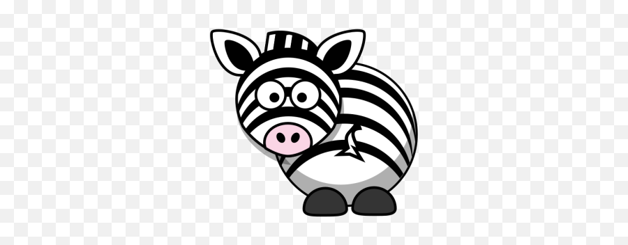 Zebra - Looking Back Png Svg Clip Art For Web Download Clipart Cartoon Zebra,Looking Icon