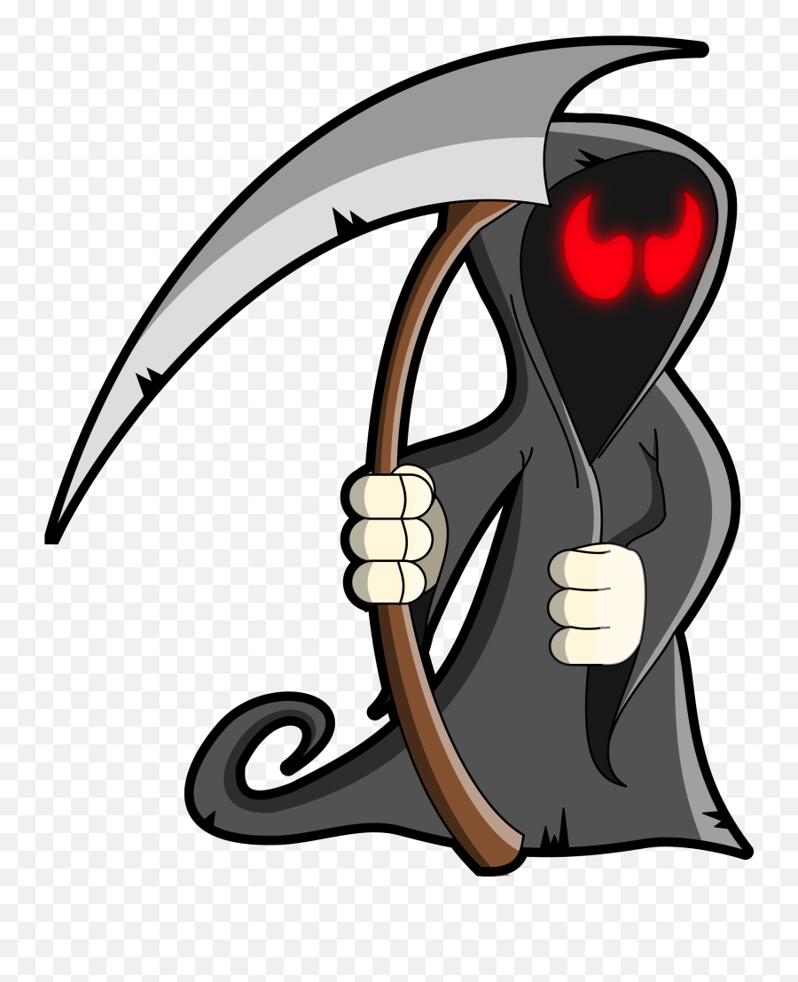 Grim Reaper Clipart Cool - Demon Cartoon Png,Grim Reaper Transparent