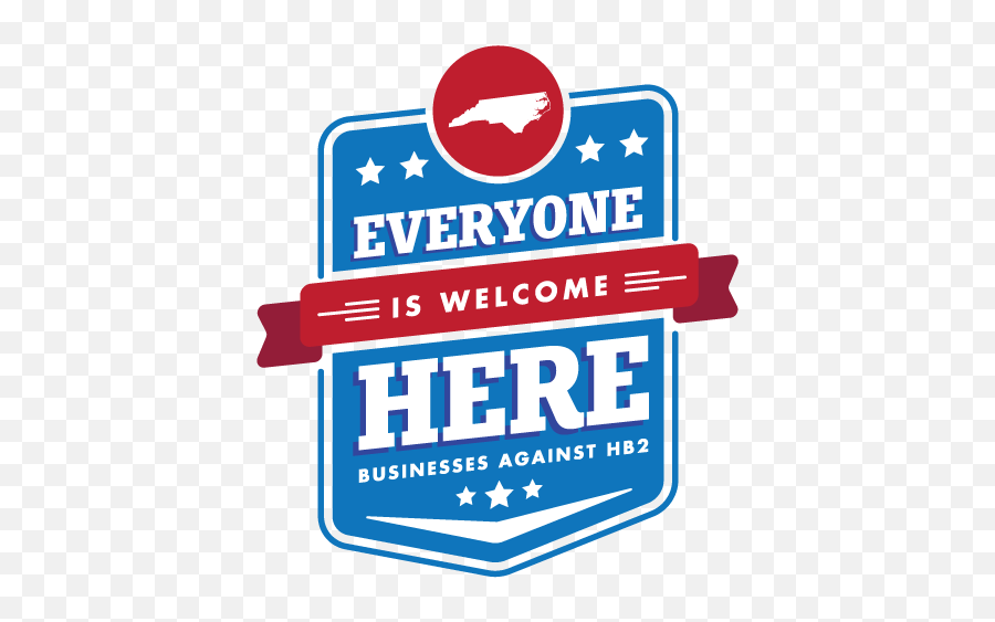 Businesses Against Hb2 Logo Everyone Is Welcome Here - Everyone Is Welcome Here Sign Png,Share Logo