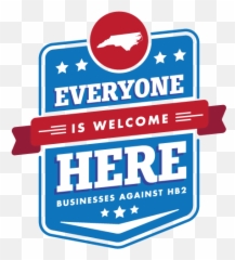 Businesses Against Hb2 Logo Everyone Is Welcome Here - Everyone Is Welcome Here Sign Png,Share Logo