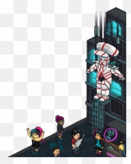Cyberpunk 2015 Furniture - Ragezone Mmo Development Community Cyberpunk Habbo Retro Png,Cyberpunk Png