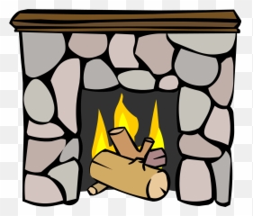 Fireplace Club Penguin Rewritten Wiki Fandom - Fireplace Clipart Png,Chimney Png