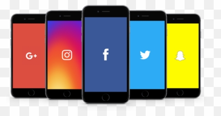 Social Media - In Phone Png