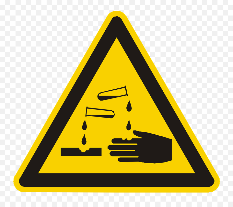 Corrosive Acid Warning - Corrosive Clipart Png,Acid Png