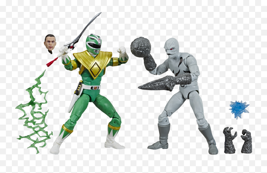 Sabanu0027s Power Rangers - Fighting Spirit Green Ranger Lightning Collection Green Ranger Png,Power Rangers Png